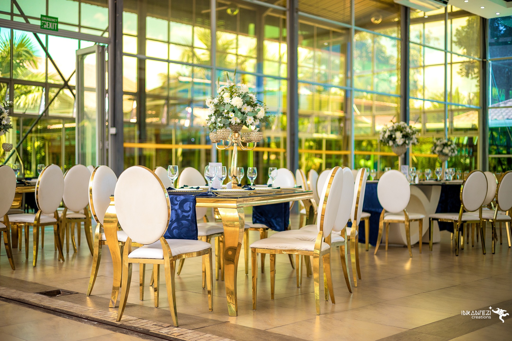 Zimbali Gardens wedding scene